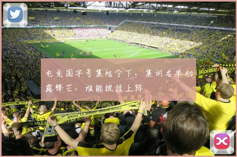 电竞国字号集结令下，集训名单初露锋芒，谁能披挂上阵