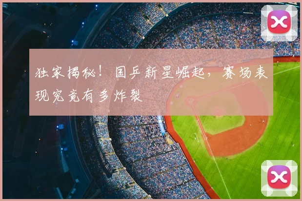独家揭秘!国乒新星崛起,赛场表现究竟有多炸裂
